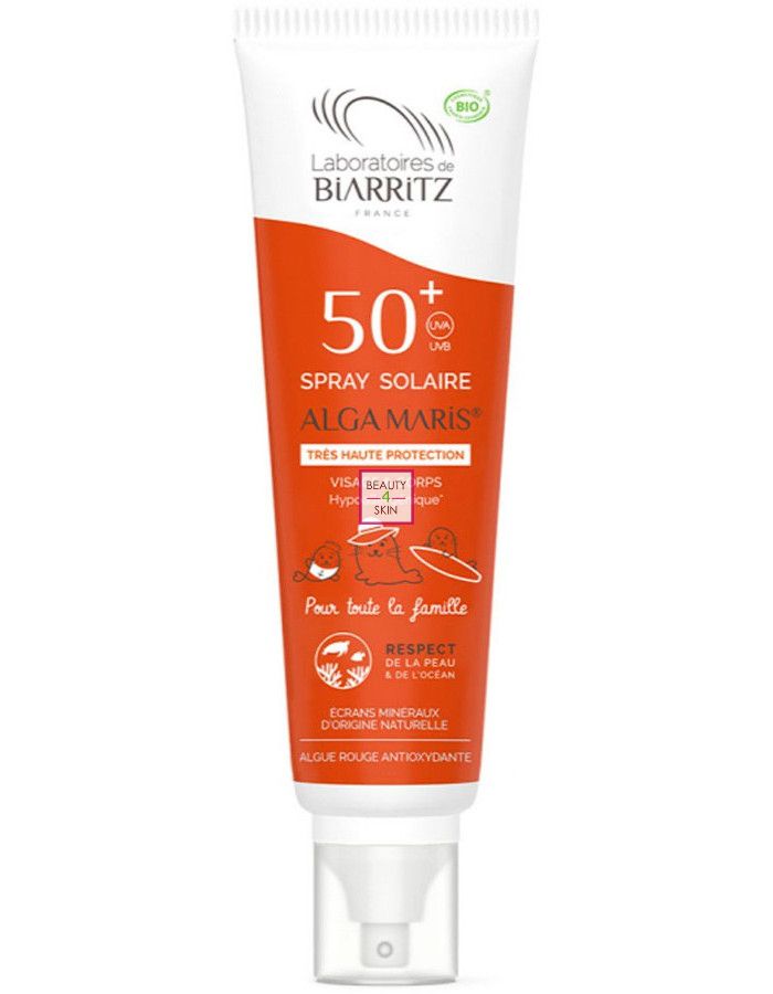 Alga Maris Sun Protection Spray SPF50+ gezicht en lichaam voor de hele familie 150 ml